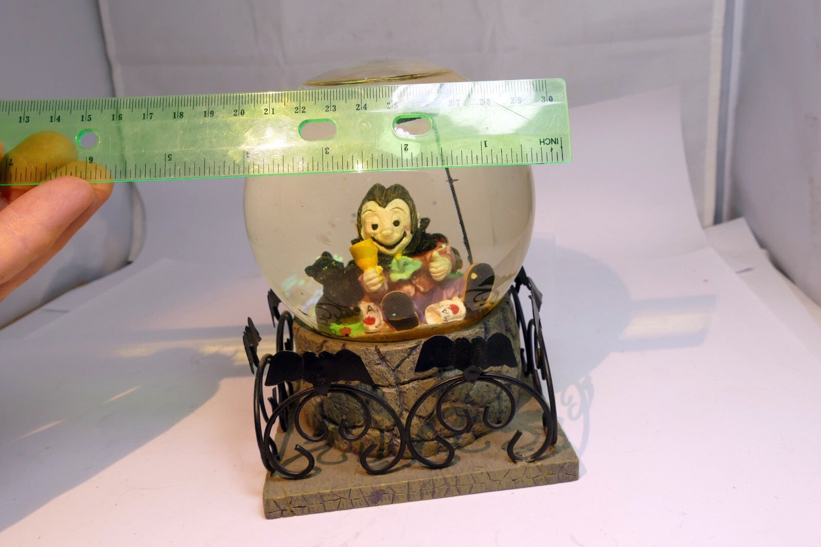 Halloween Snow Water Globe Bats Witch Cat Mato Vampire Bats