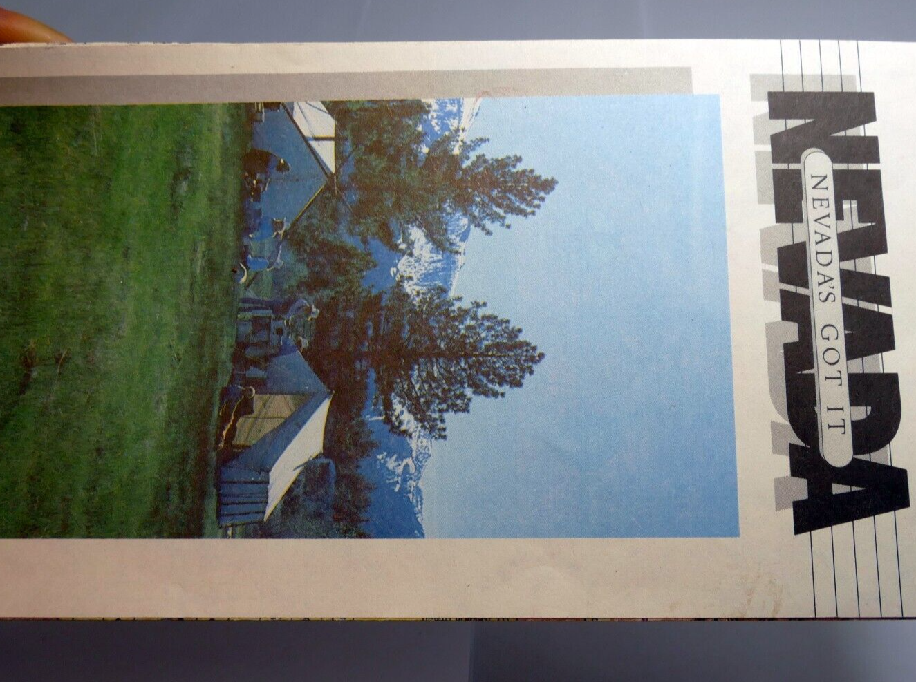 Nevada reno las vegas lake tahoe map guide