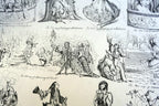 Old WAYS and NEW WAYS No 3 HENRY HEATH CARICATURE PRINT  1840 Victorian