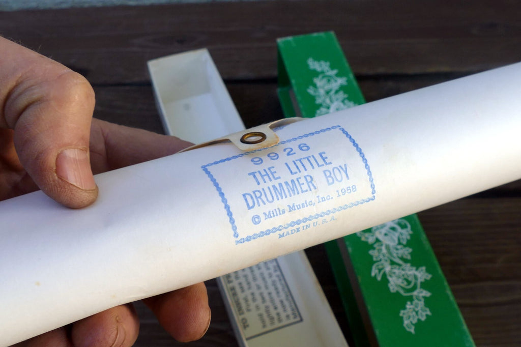 QRS Word Roll 9926 The Little Drummer Boy music piano