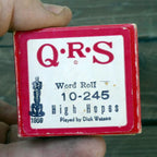 Qrs word roll 10 245 high hopes by dick watson / sinatra