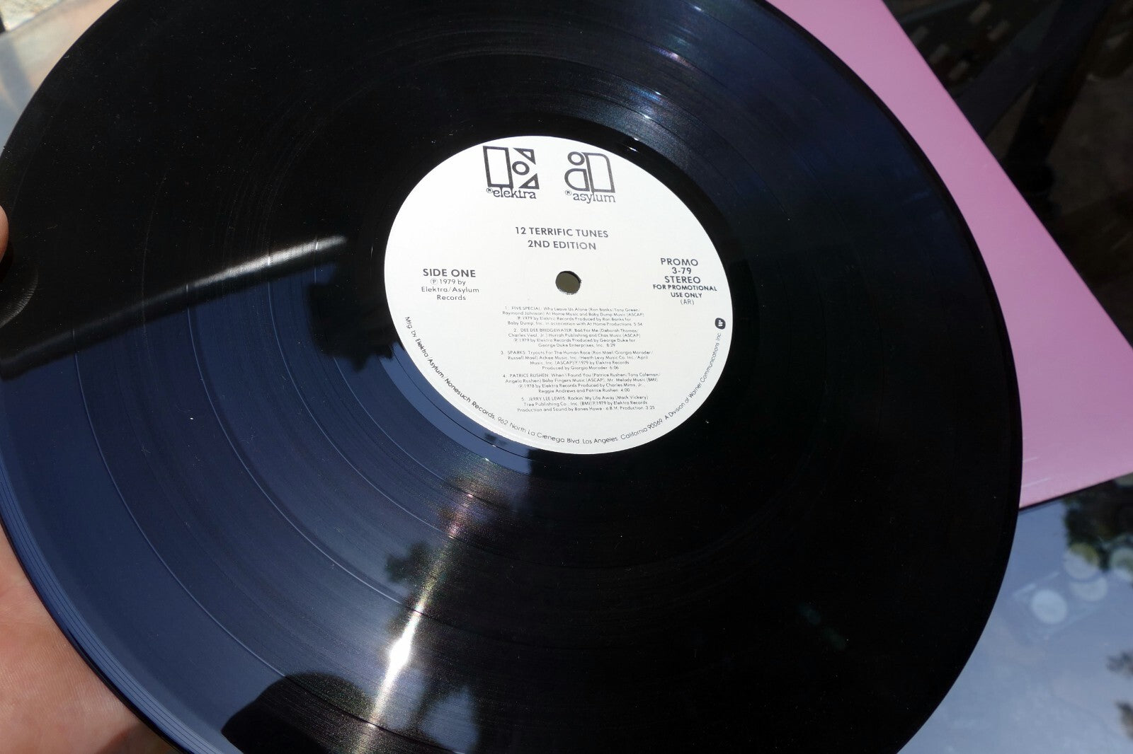12 Terrific Tunes LP Promo 1-79 2ND Edition 3-79 Asylum / Elektra 1979