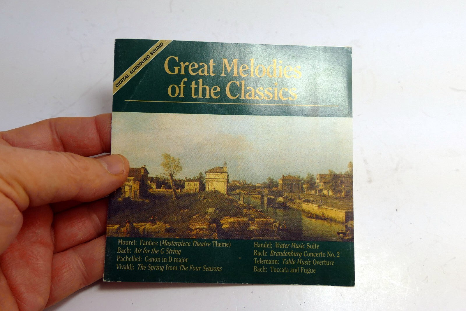 INLAY Cover ART Only NO Case, or CD included - Great Melodies of the Classics