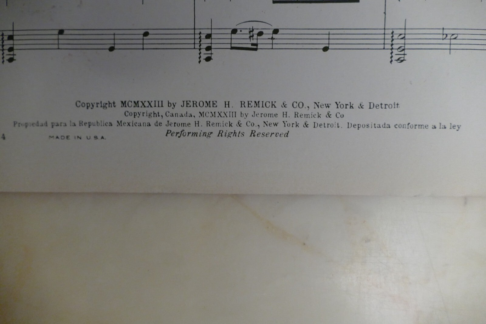 Everything Is K.O. In K-Y. 1923 by Richard A. Whiting and Raymond B. Egan