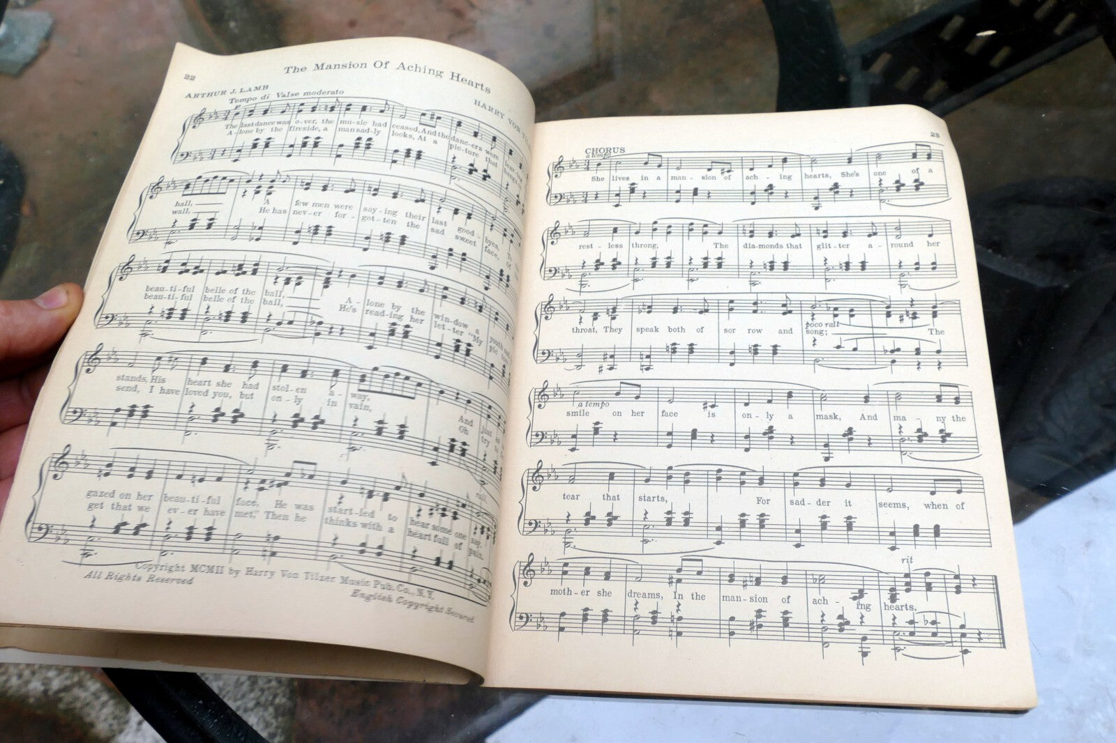 Harry Von Tilzer's Favorite Hits Songs Sheet Music 1922