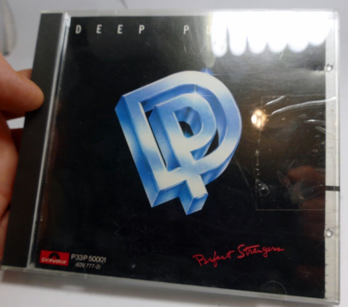 Deep purple perfect strangers (music cd) polydor p33p 50001 west germany import japan
