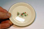Royal Gallery Fine China  Japan 4" Plate Holly 6283 porcelain coaster