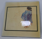 RC Gorman Tile A.R.T Co. "109 Navajo Turquoise" Wall Handing ceramic plate USA