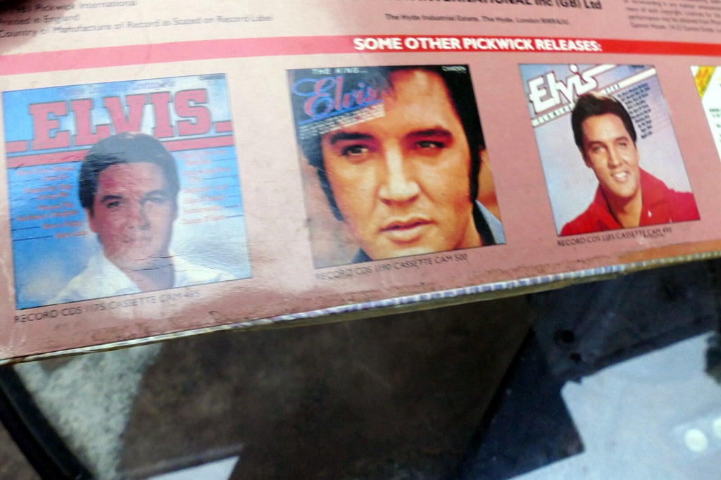 1981 Elvis Presley Return To Sender Camden CDS-1200 - ALBUM ART COVER ONLY