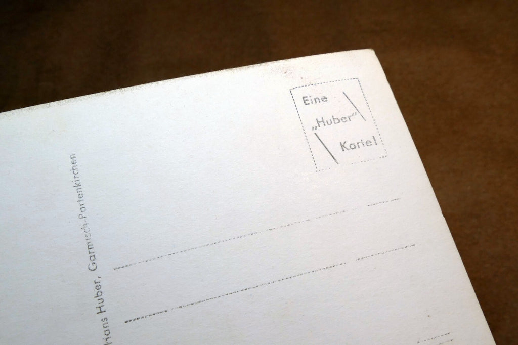 Lake Konigssee with the Falkenstein  postcard 1930's - unposted