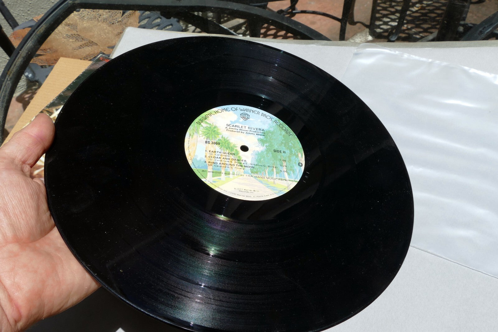 SCARLET  RIVERA - LP - Self Titled - Warner Bros. BS 3060 1979 VG