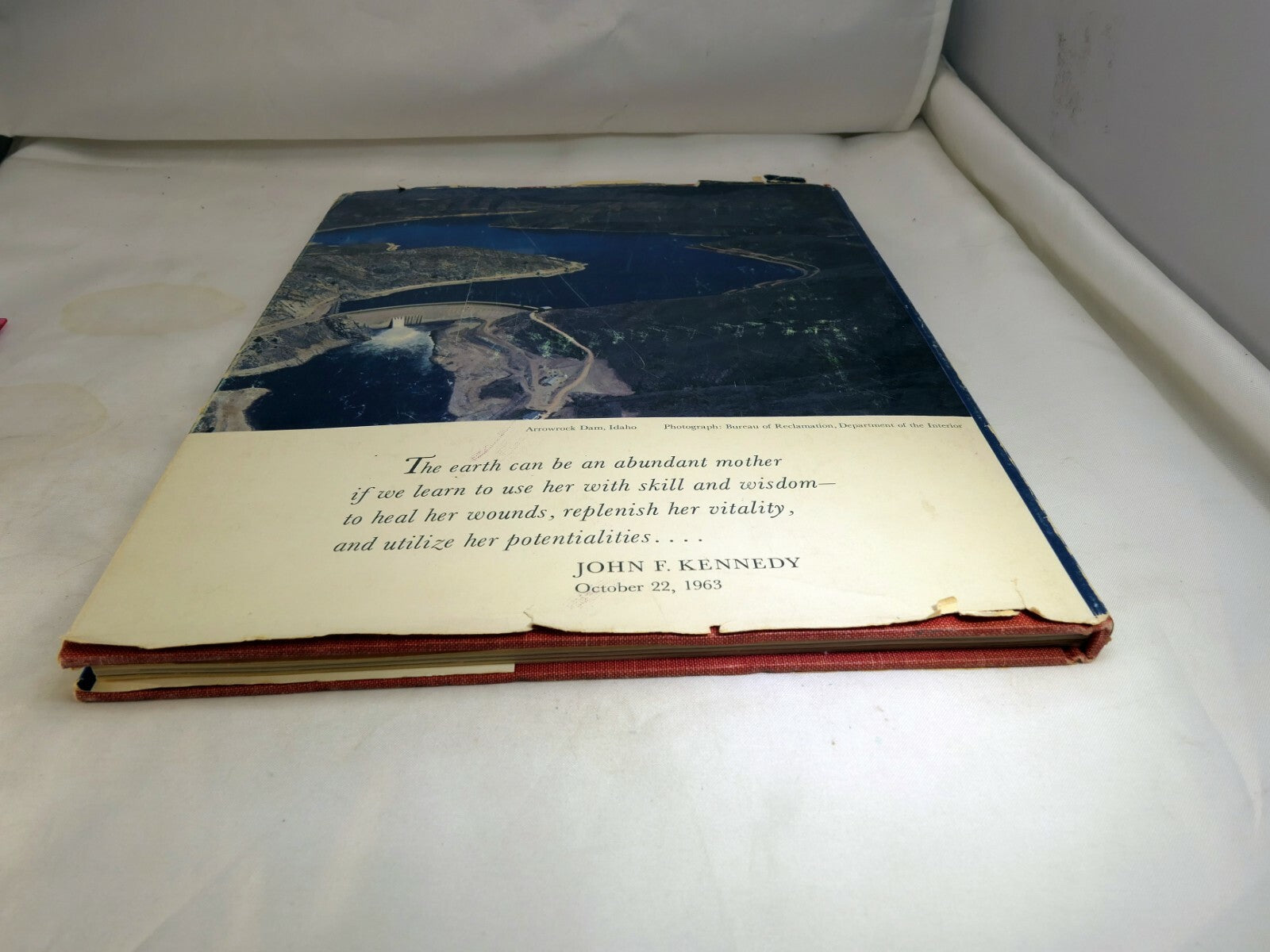 In The Words Of John F. Kennedy,  America The Beautiful HARDCOVER 1964 