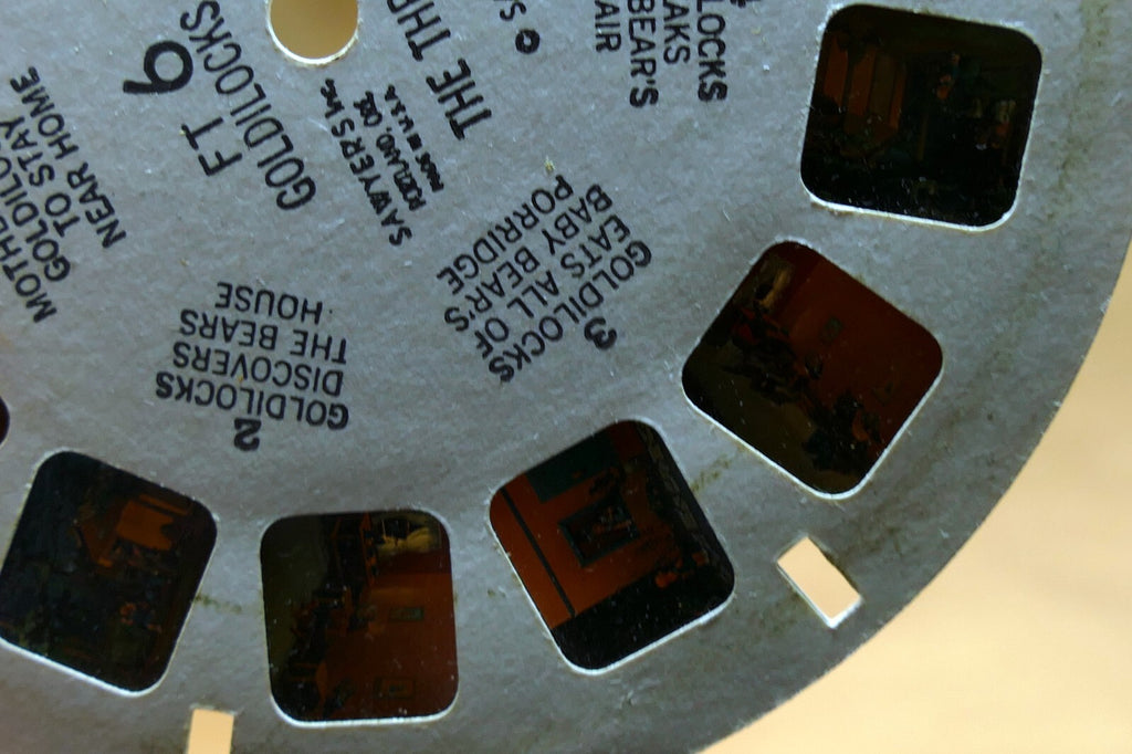 View Master Mattel Fisher Price Disc FT.6 Goldilocks and Three Bears 1946