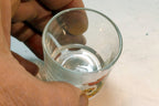 Espana Shot Glass Souvenir with Flamenco Dancers