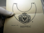 Bildbeilage  vintage military war insignia Germany Prussia