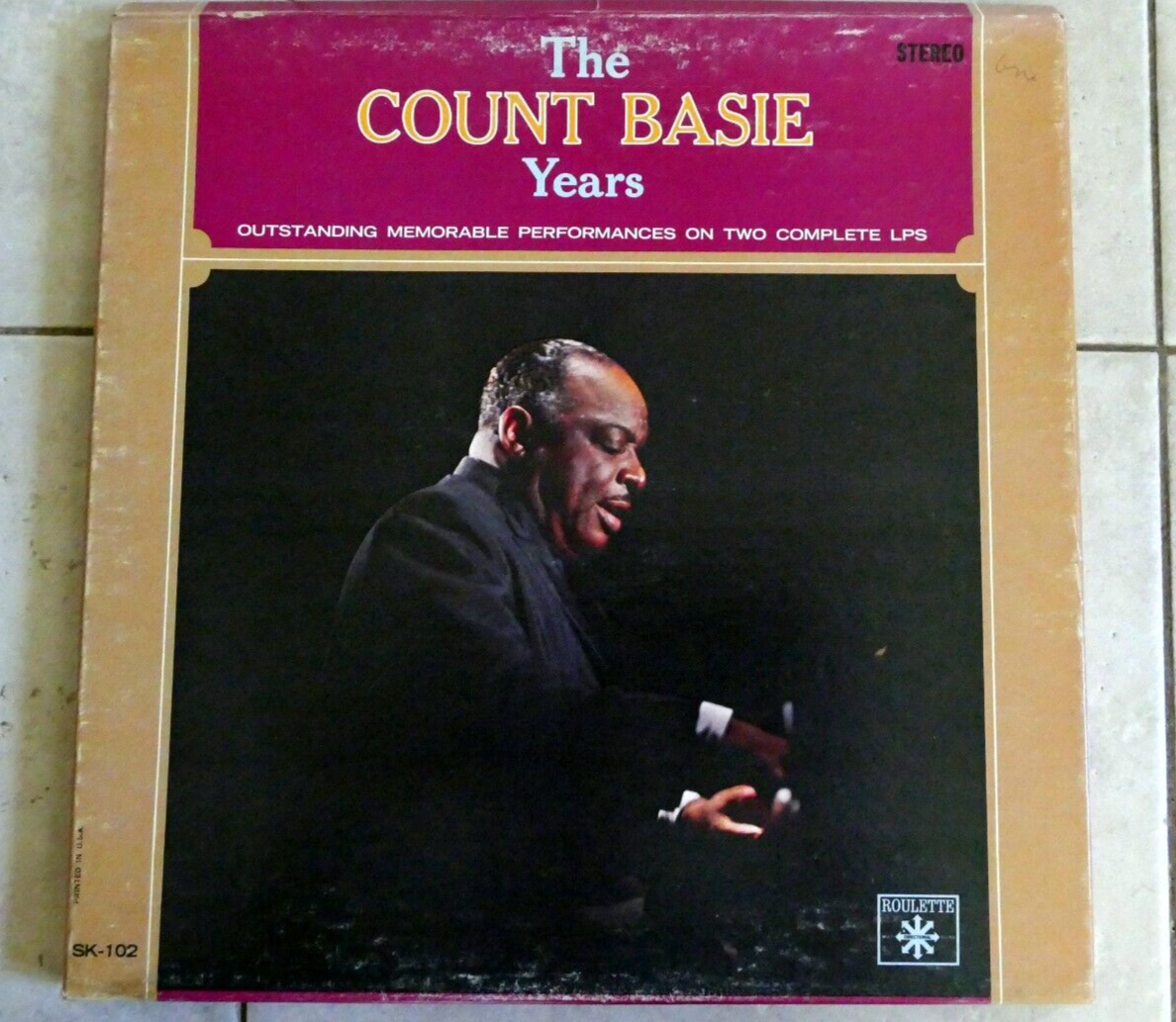 Count basie the count basie years 2 vinyl lp box set roulette sk 102 jazz 1966 33rpm
