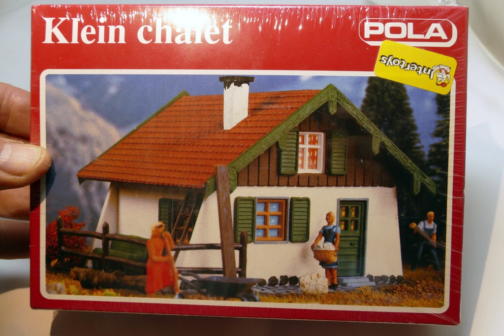 Pola HO Scale Mountain House Alpine Klein Chalet Alpine Swiss Alps Village 520