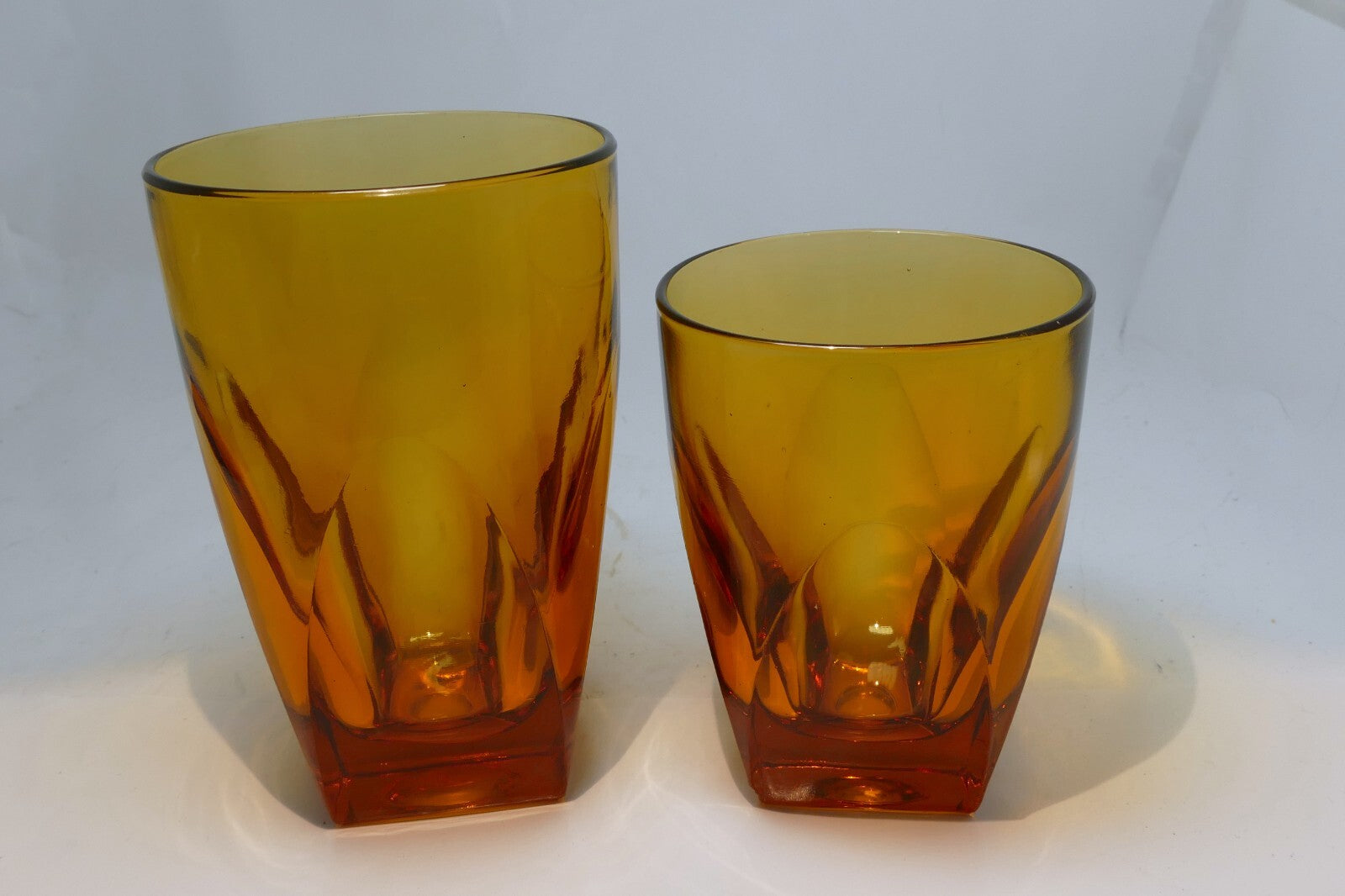 2 vanity amber by colony 2 3 oz flat tumbler large whiskey glasses