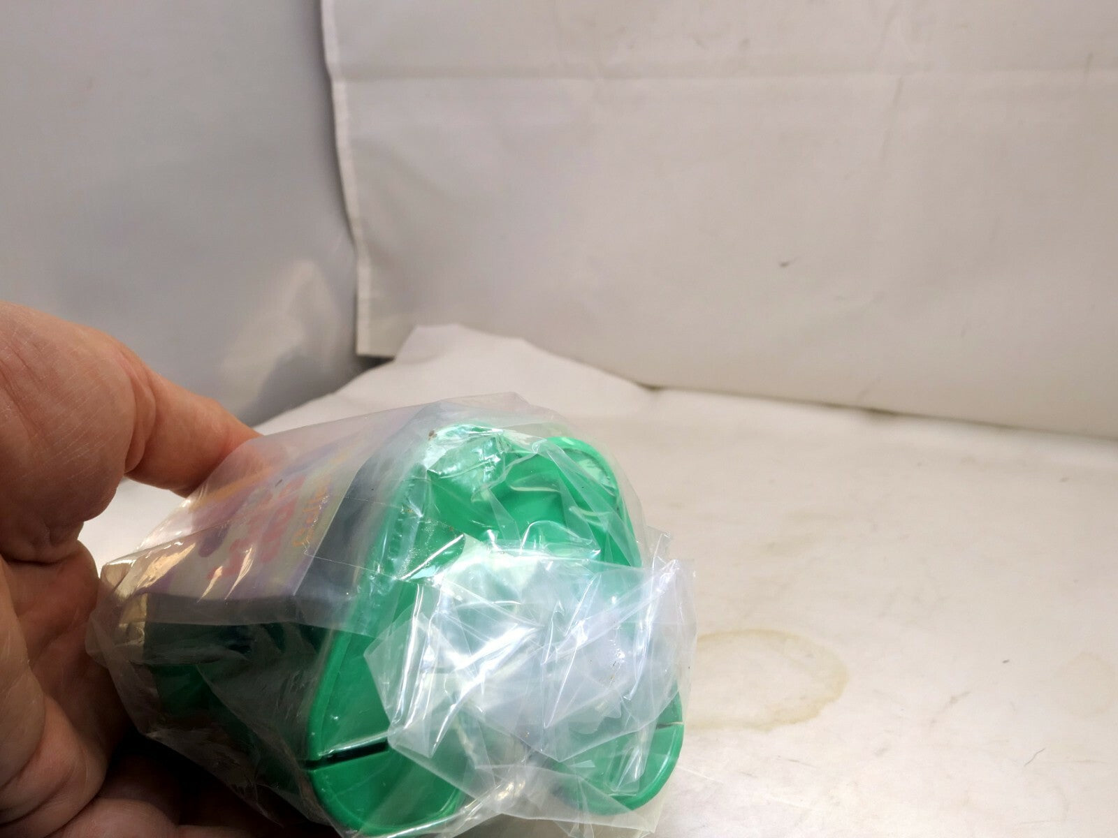 1995 BURGER KING KIDS CLUB COOLER “JAWS” Green Happy meal