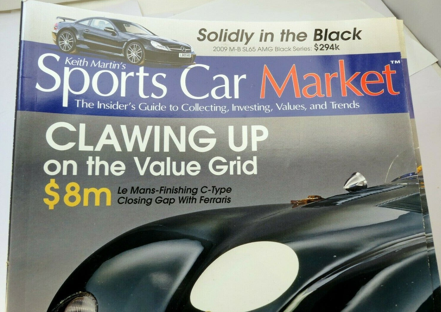 Sports car market august 2016 le mans finishing c type m b sl65 amg black