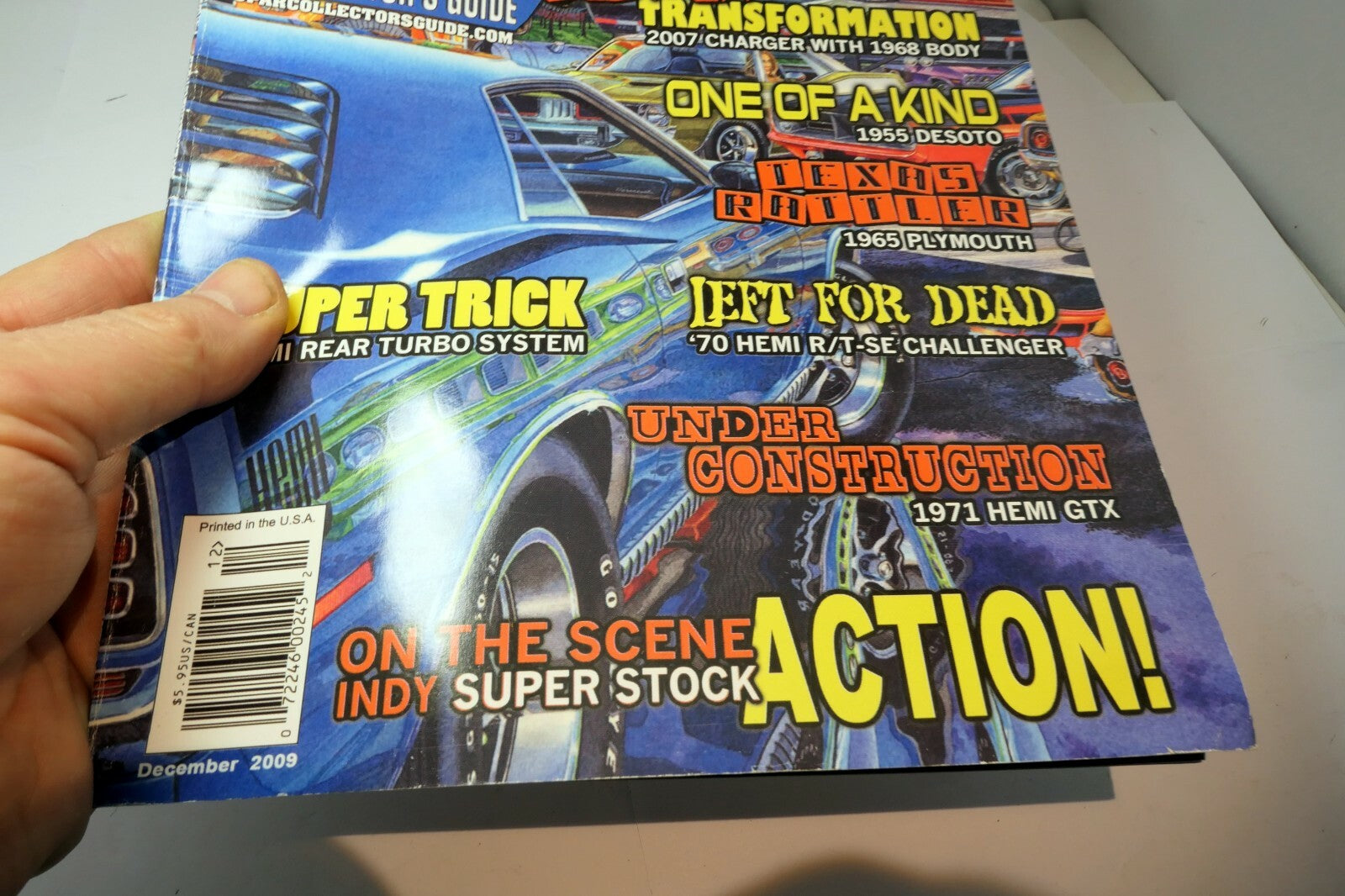 MOPAR Collector's Guide Magazine December 2009 "70 HEMI R/T SE  Challenger 