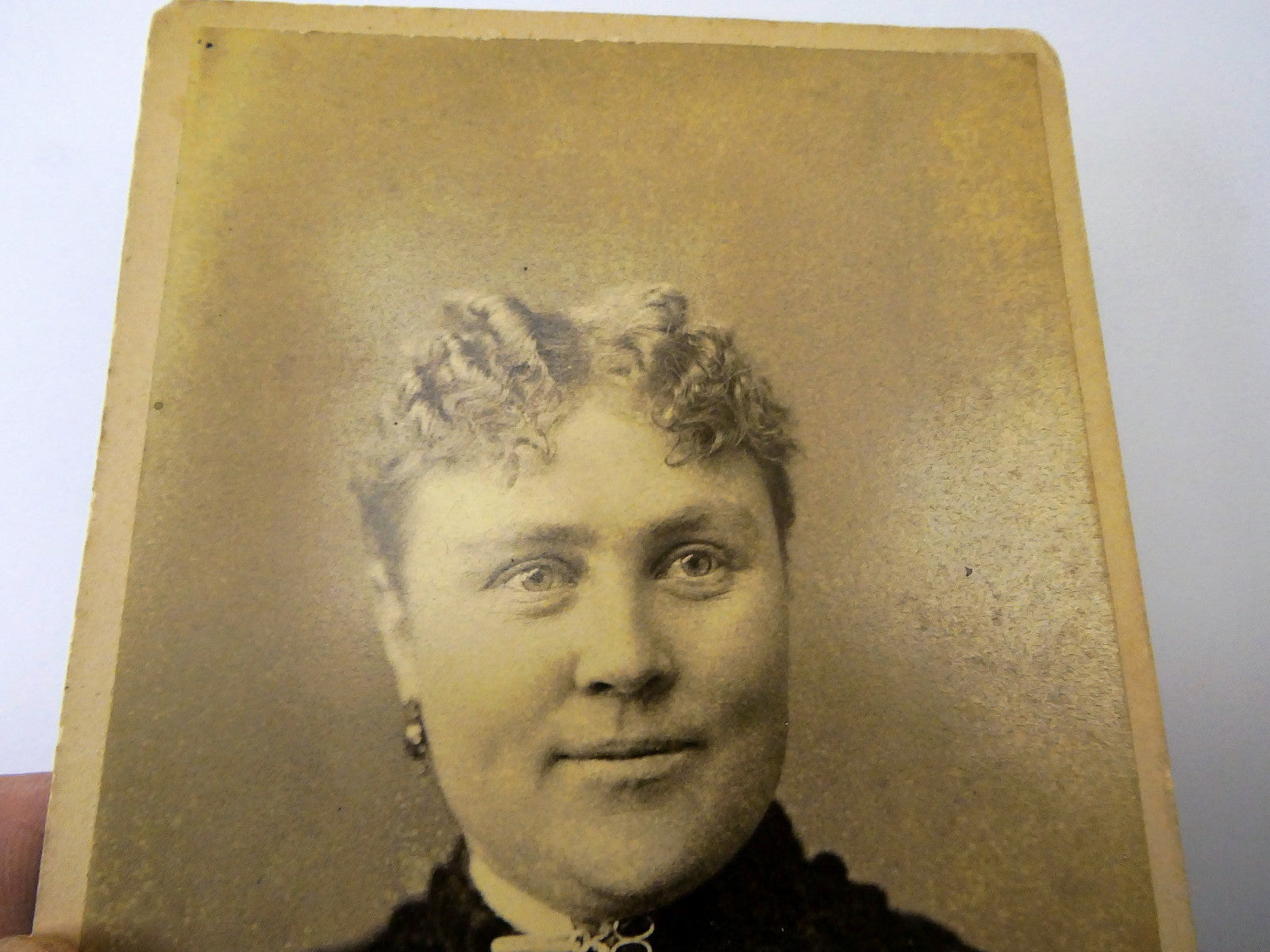 Picture of Lady ANTIQUE Photograph 6X4" Martha 'Mattie' Weidman 1890 Kansas City