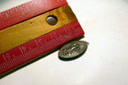 St. Christopher Pendant Charm St. Raphael Protect us w/ - broken ring on top