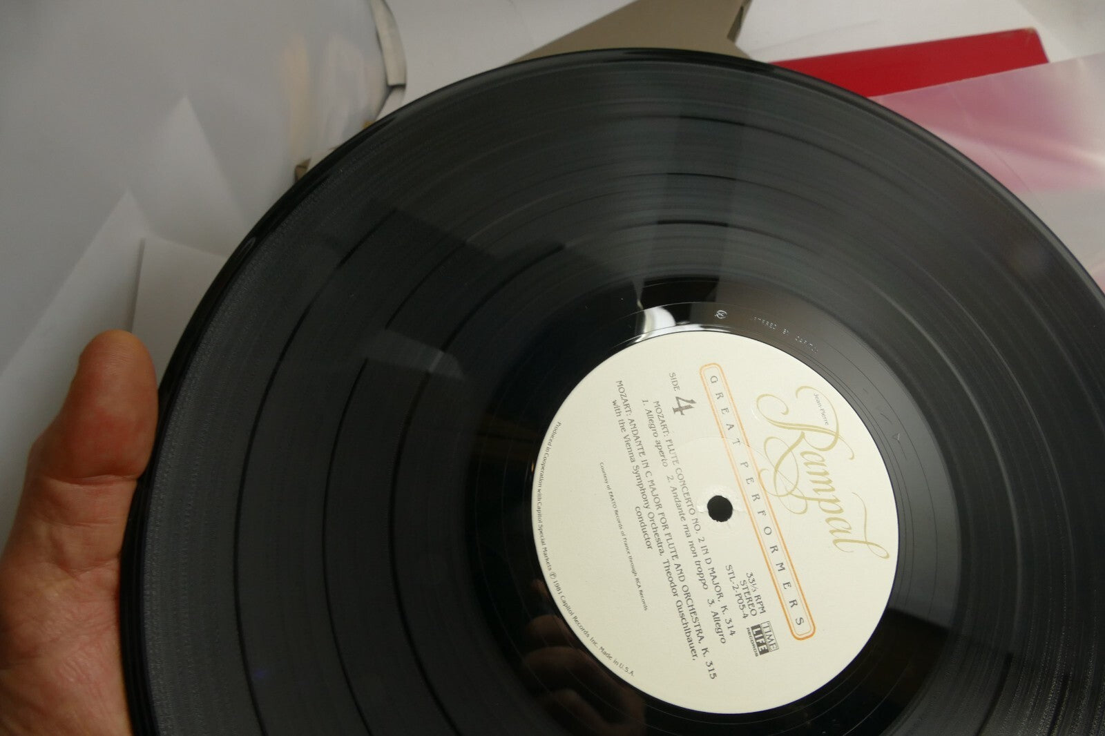 Time Life Box 3 LP Set  Great Performers Jean Pierre Rampal STL-PO5 1981 Capitol