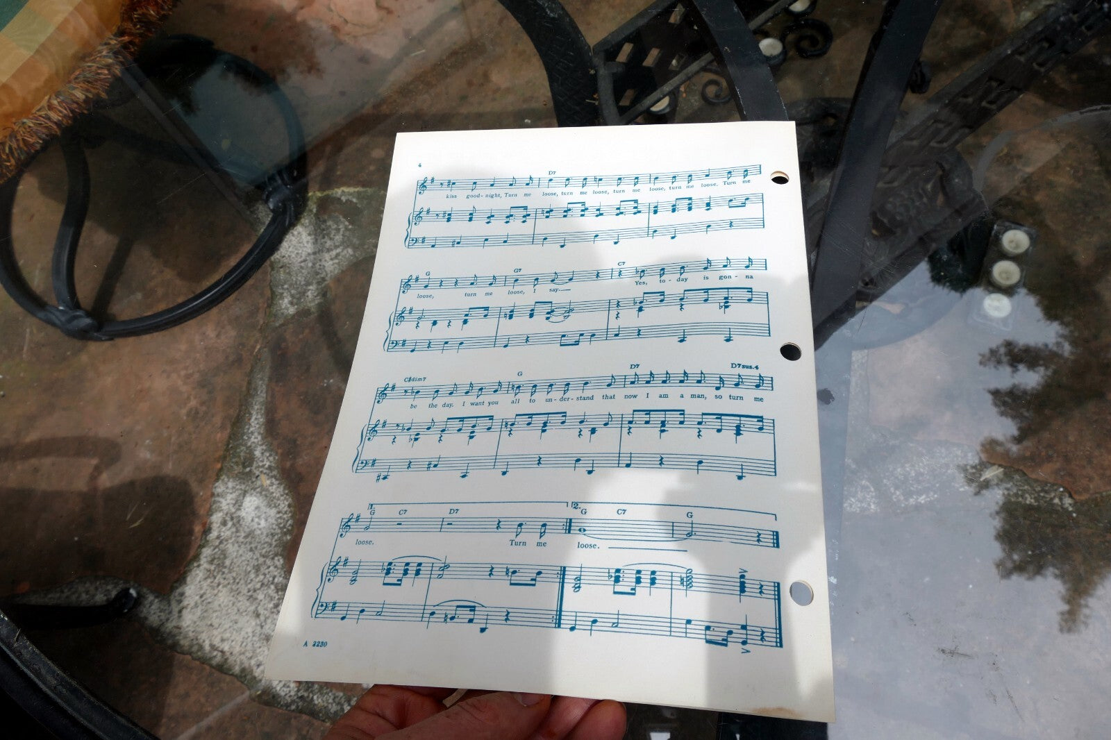 Turn Me Loose Fabian Doc Pomus Mort Shuman  1959 Sheet Music