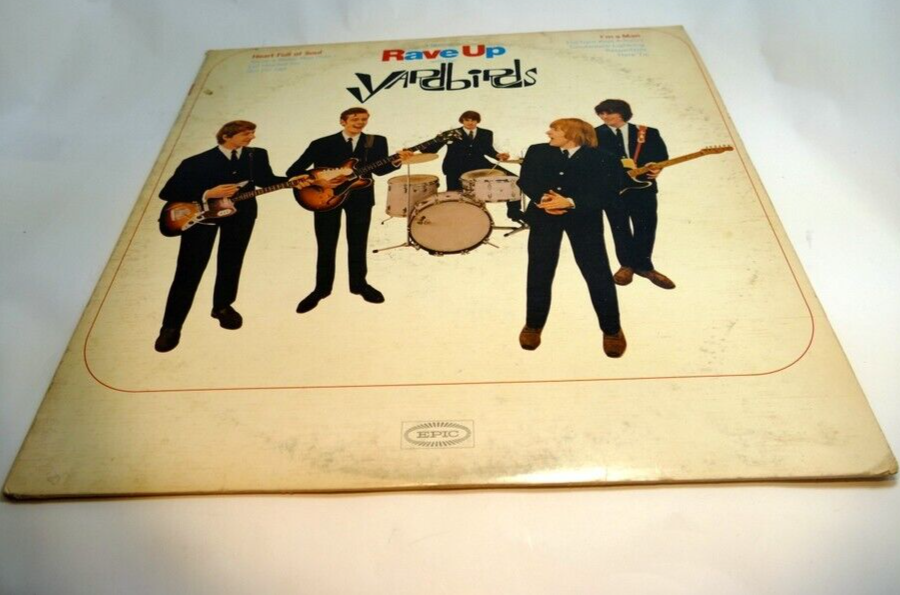 The yardbirds – having a rave up with 60s lp ln24177 bn 26167 epic vinyl