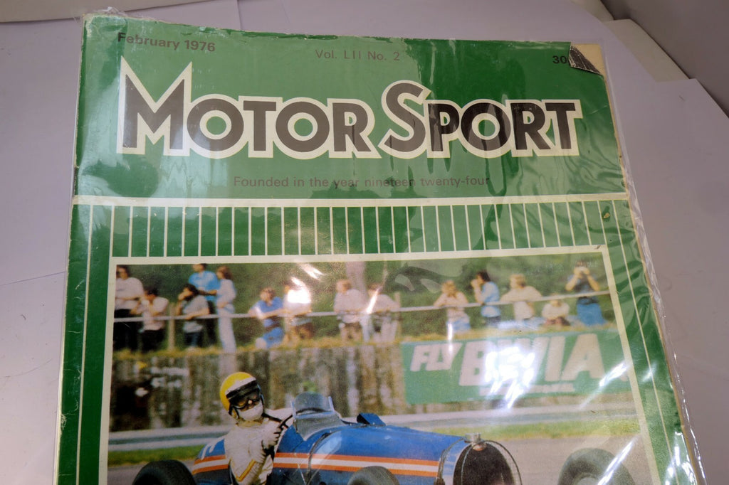 Motor sport magazine february 1976