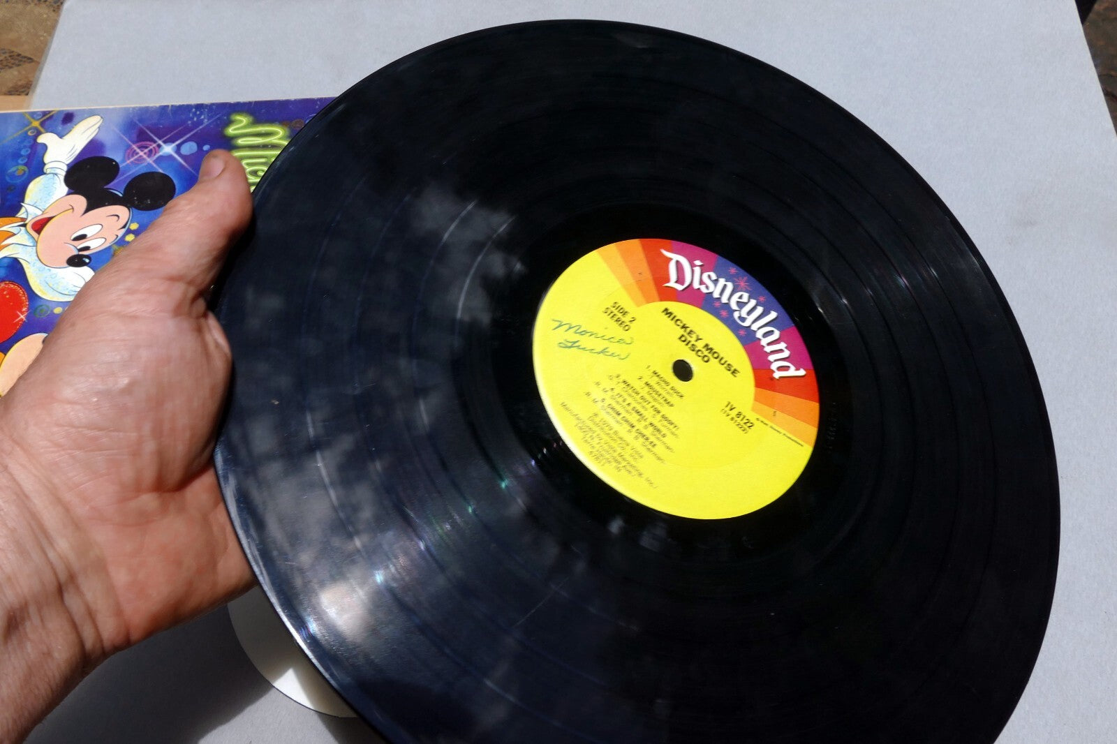 Mickey Mouse Disco Vinyl, LP 1979 Disneyland Walt Disney 1V 8122