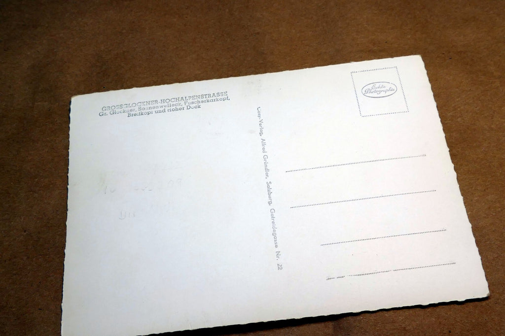 Sonnenwalleck Hohe Dock Alps  Austria postcard 1940's  - unposted