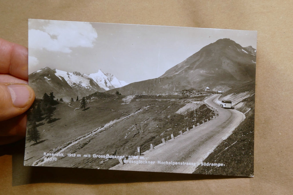 Großglockner - Sudrampe Alpine Road postcard Austria vintage - unposted