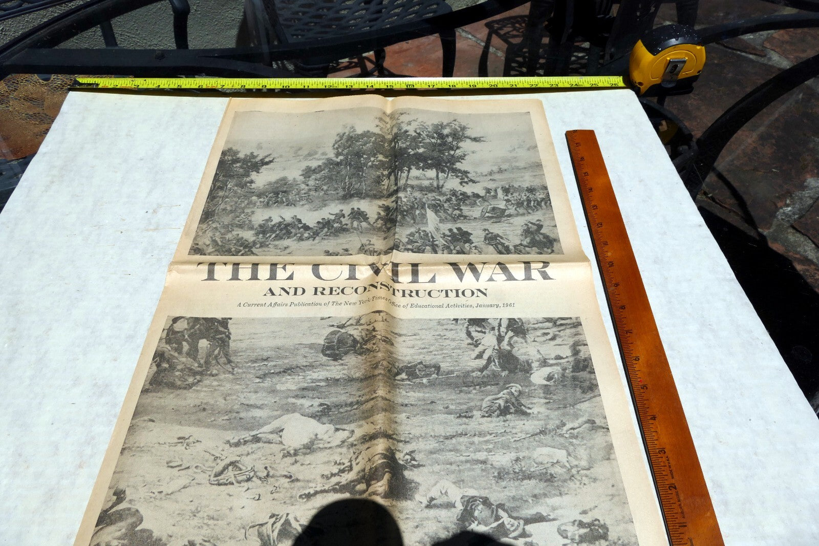 New York Times November 2,  1861 - Reprint - Civil War Reconstruction