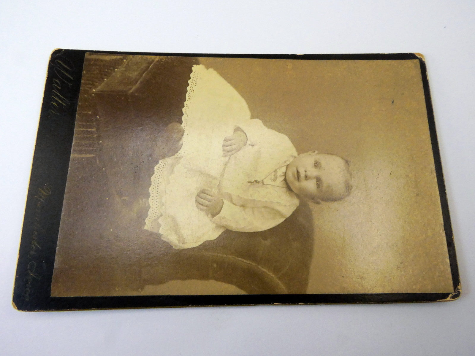 Picture of Baby Girl VINTAGE ANTIQUE Photograph 4X6" 1880's Walter's Studio IL