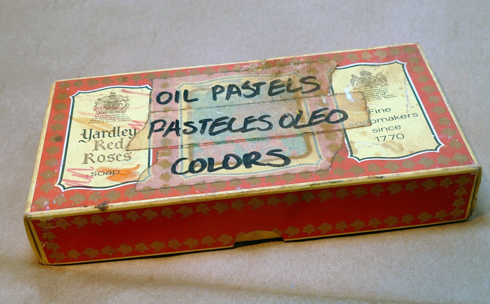 OIL /CHALK PASTELS Weber Craftint  vintage used