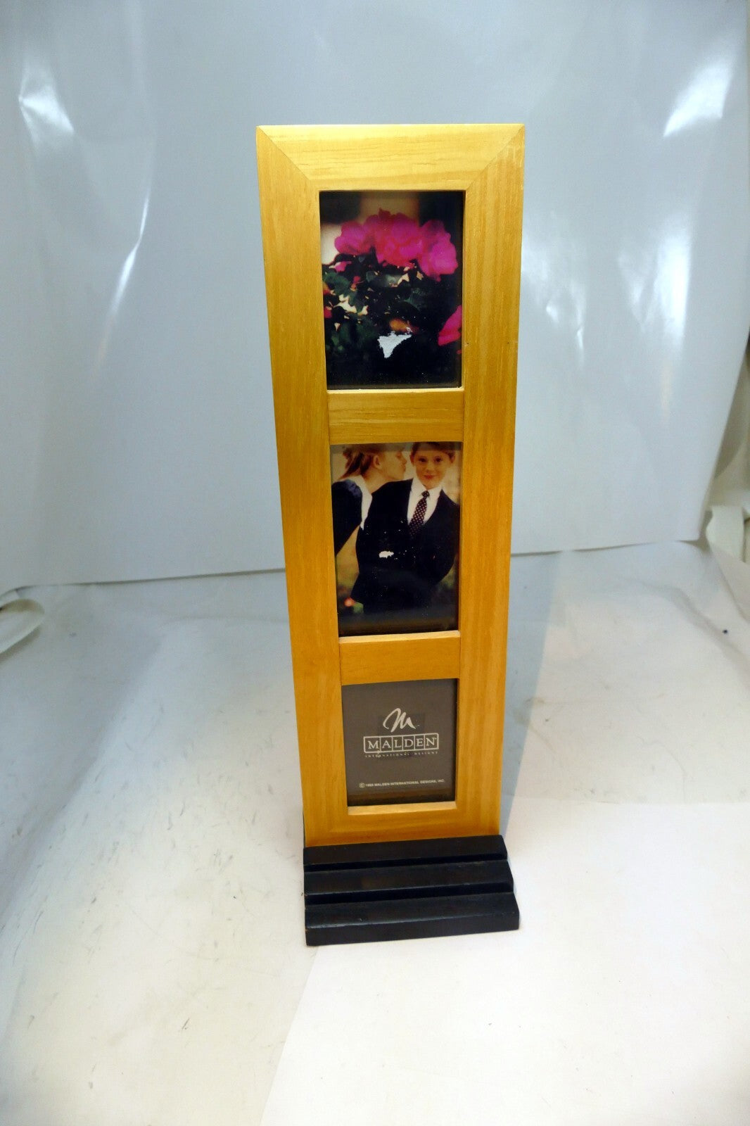 Malden 1.5X2" Opening Collage Matted Picture Frame, Displays Free standing desk
