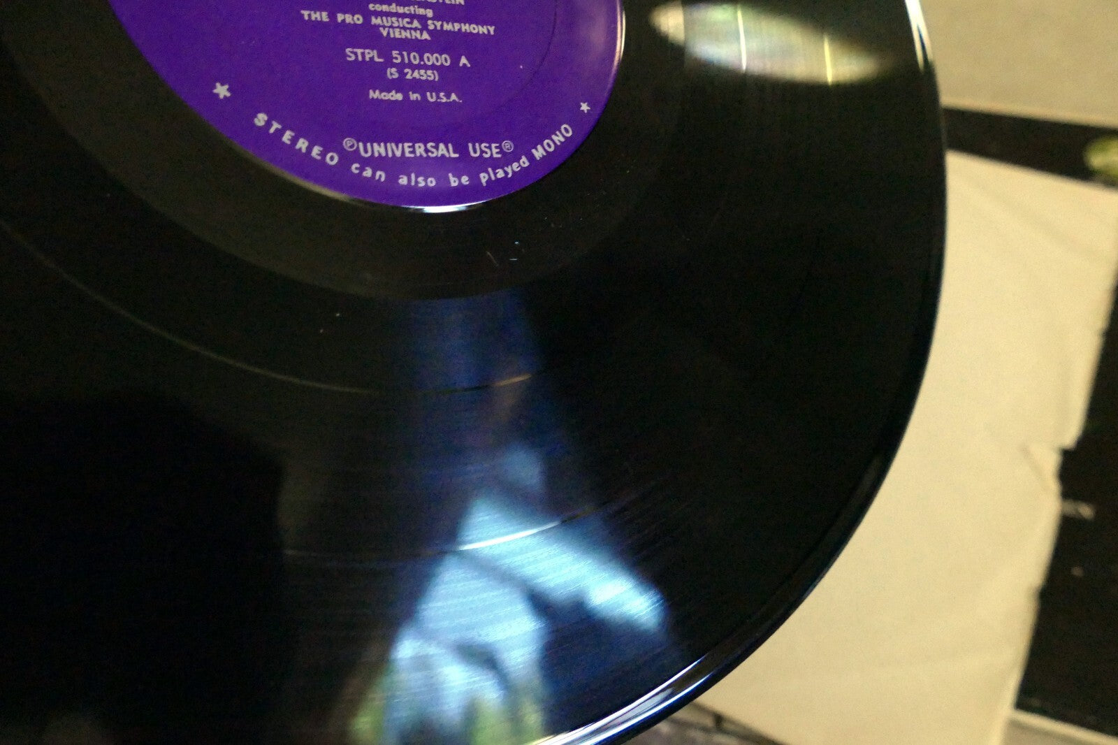 Beethoven Symphony No.9 "Choral" Jascha Horenstein LP VOX STPL 510.000 Vienna 73