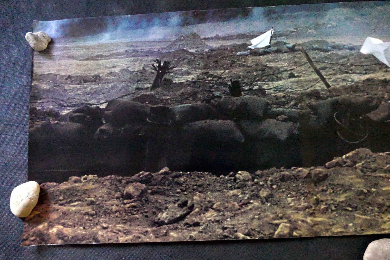 WWI Peace Poster reprint White flag solder surrender