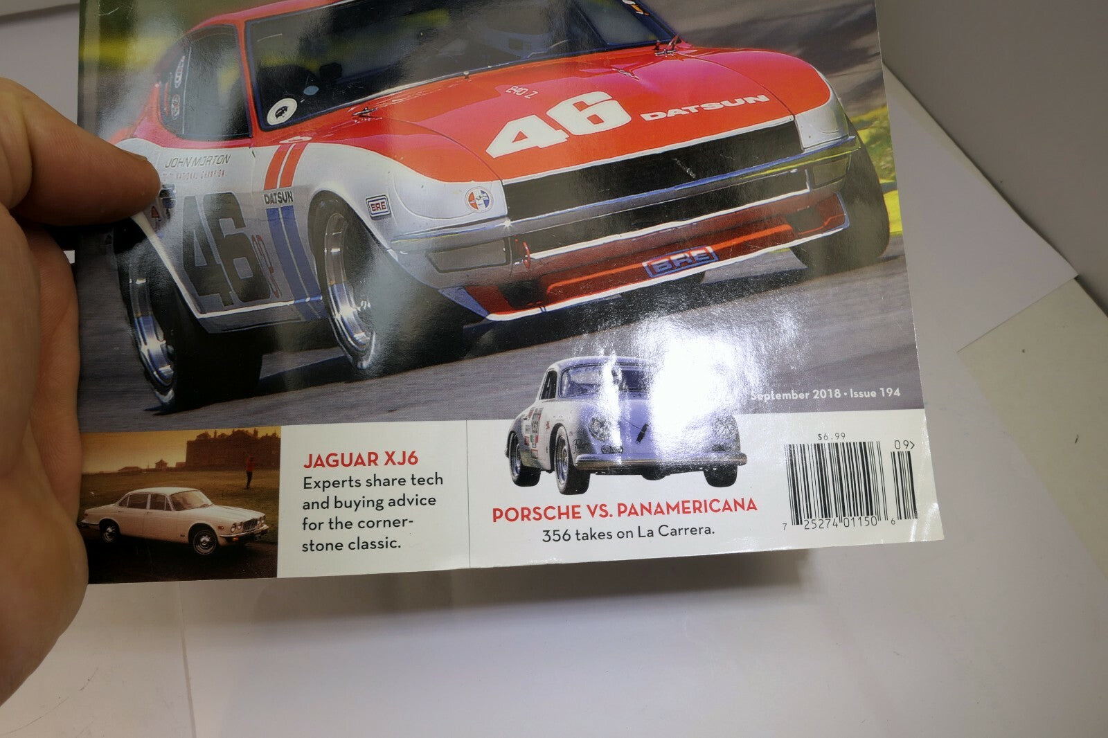 Classic Motorsport  Magazine September 2018 Monterey Guide Porsche vs Panamerica