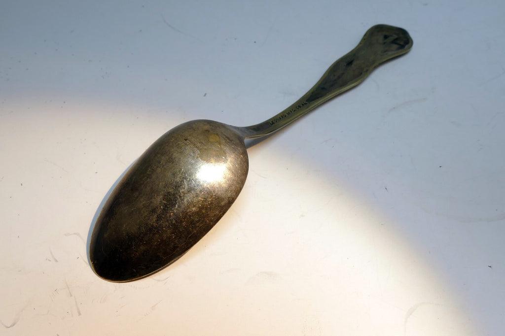 Columbian Exposition 1893 Spoon with Transportation Building plated