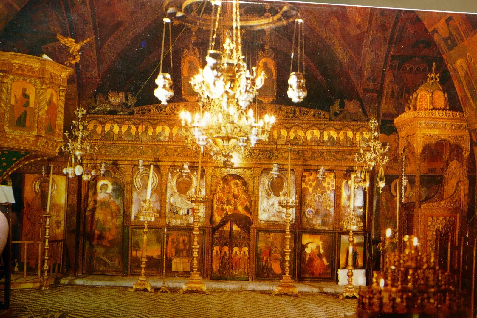 1980's Postcard unposted Greece Hellas Lindos Panagia Mykonos Island