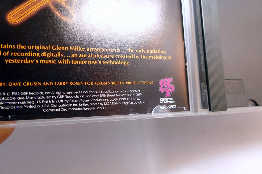 Cover ART Only In the Digital Mood  Glenn Miller Orchestra  ( NO CD included)