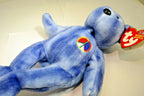 Ty beanie babies peace bear 2003 teddy bear 8" new unused with tag 11th gen. us