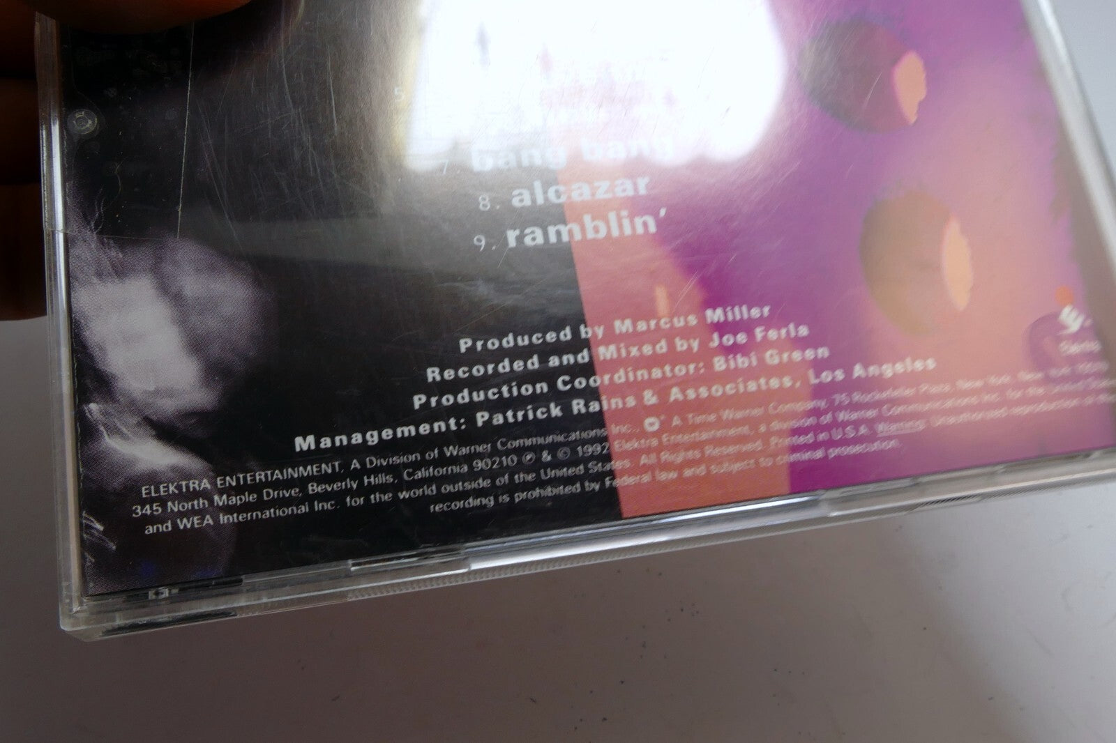 Upfront - Audio CD By David  Sanborn 9 61272-2 Elektra 1992  - VERY GOOD