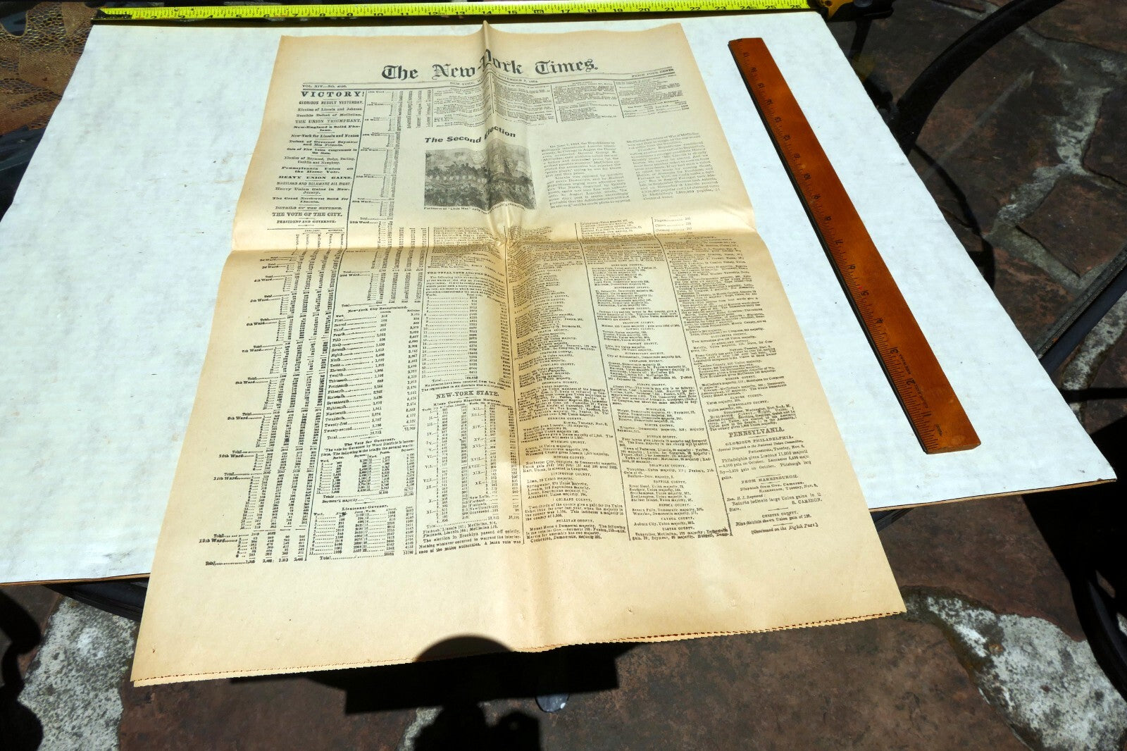 New York Times Sept 3 1864 - Reprint, Atlanta's Destruction by Sherman, Mobile