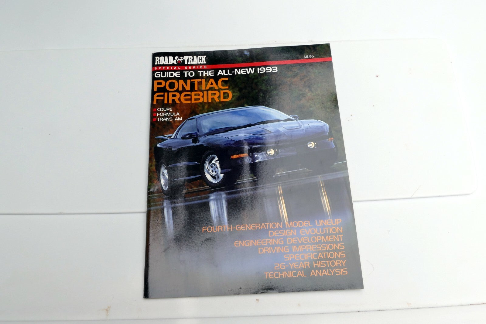 Road & Track Guide to All NEW 1993 Pontiac Firebird Trans AM