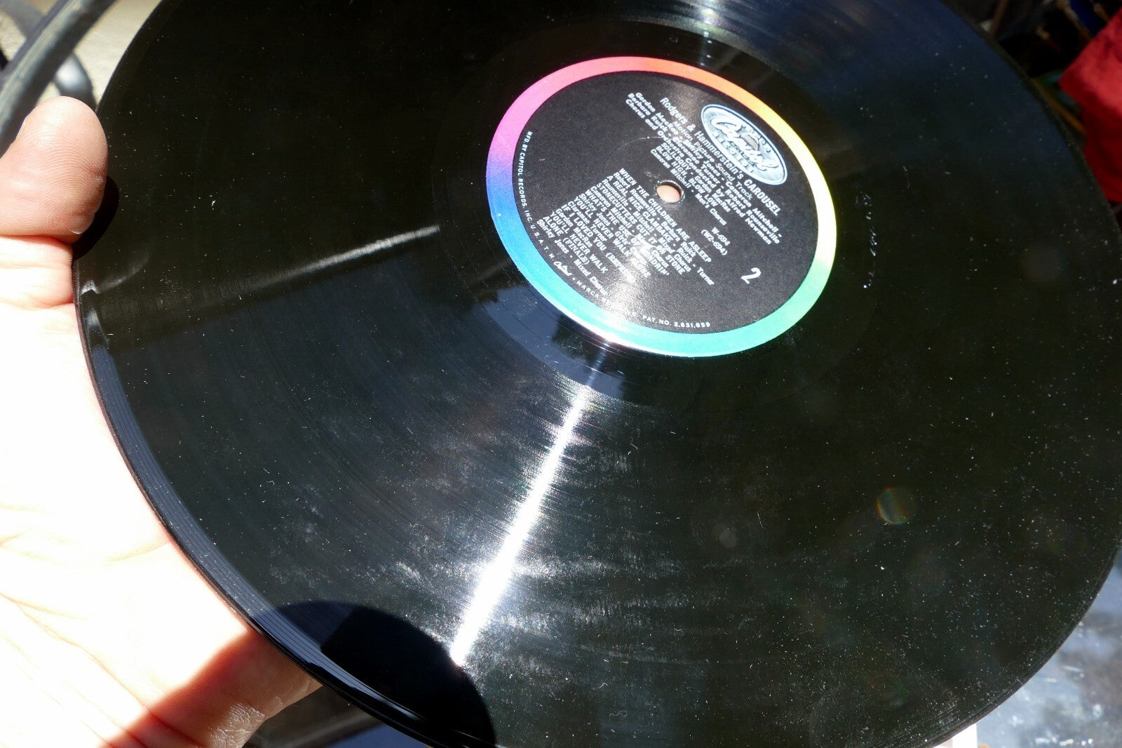 Rodgers and Hammerstein's Carousel Soundtrack Vintage Vinyl  1956 Record LP W694