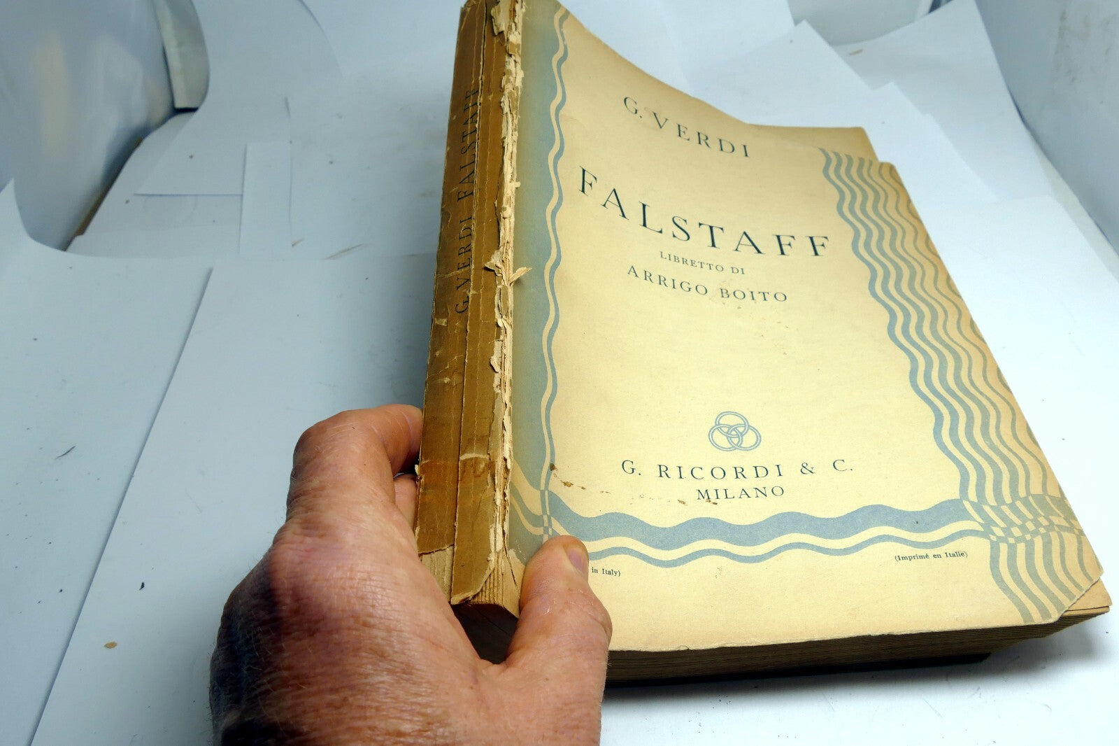 Falstaff Giuseppi Verdi Libretto Opera 1893 Matz Boito Arrigo Boito Milano Italy